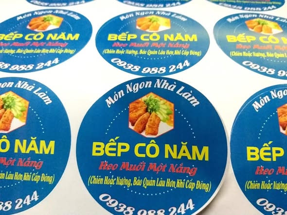 In tem nhãn Quy Nhơn